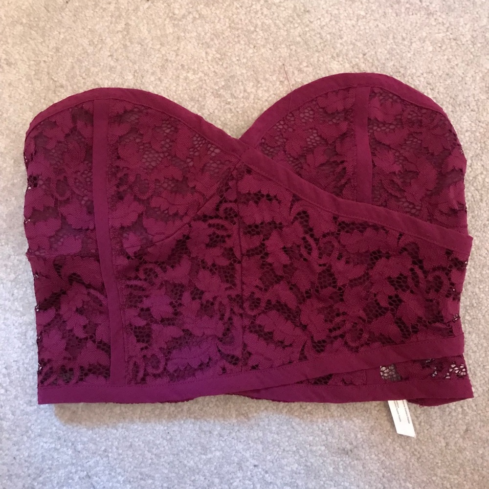 Free People Intimately Longline Bandeau Bralette